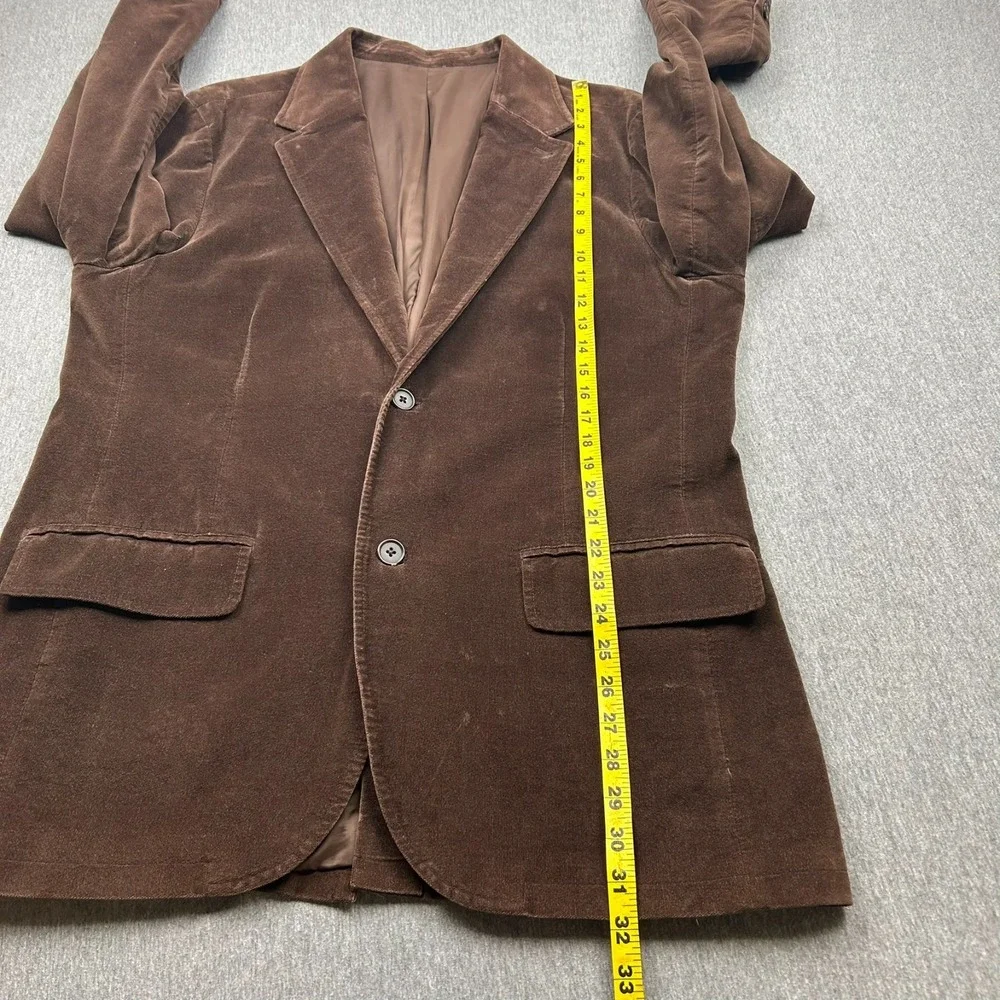 Gap Unstructured Two Button Blazer Mens Large Brown Sport Coat Fall Wedding